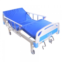 Best selling cheapest manual two functions hospital bed with CE