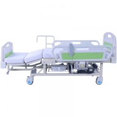 Medical Electric Disabled Elderly Hospital Home Care Nursing Medical Bed With Separate Wheelchair