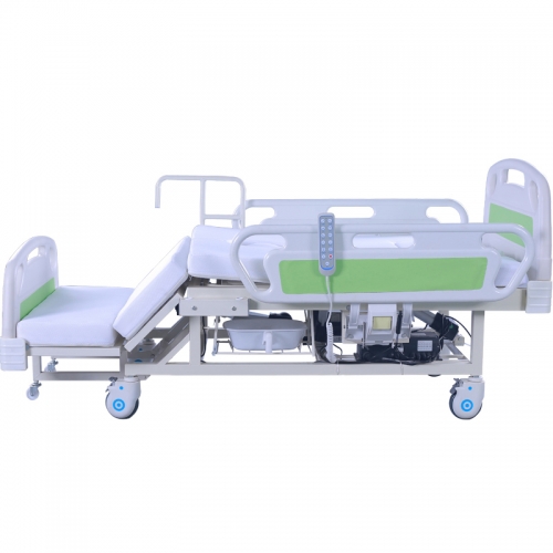 Medical Electric Disabled Elderly Hospital Home Care Nursing Medical Bed With Separate Wheelchair