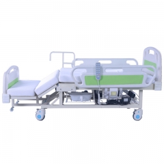 Handicap Automatic Electric Nursing Home Care Bed With Commode