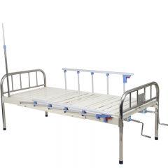 Movable full-fowler bed with stainless steel head boards