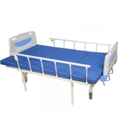 2 Cranks Multifunction Disabled Manual Hospital Bed For Elderly