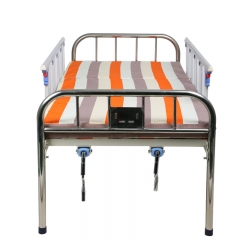 Medical Equipments Cheap Price 2 Cranks Reclining Adjustable Steel Hospital Bed