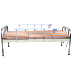 Movable full-fowler bed with stainless steel head boards