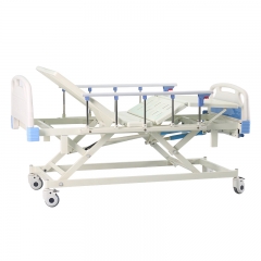 Manual five functions ICU hospital bed