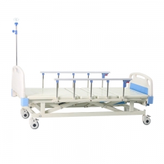 Manual five functions ICU hospital bed