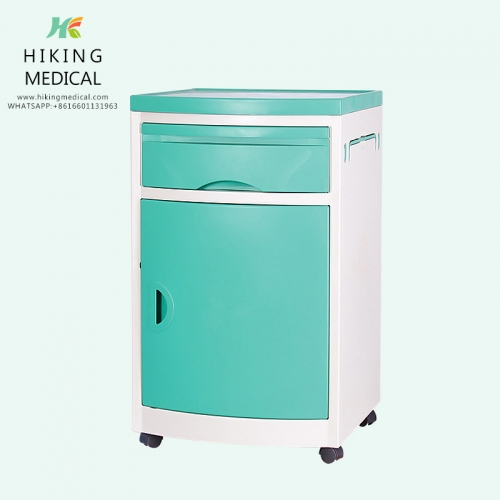 Abs Bed Side Hospital Bedside Tables Cabinet With Wheels