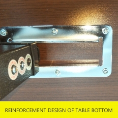 Hydraulic lifting table for paralysed patients in hospital nursing home assisted by mobile Kit