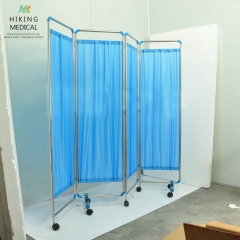 Hospital 3,4 ,5,6fold medical bed room divider/hospital bed partition/bed screen