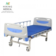 Medical Adjustable Metal Frame Elderly Care Home Nursing Bed For Disabled