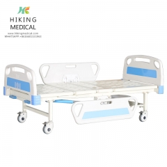 2 Functions patient adjustable Hospital Furniture Medical Equipment two Cranks manual beds for Patient