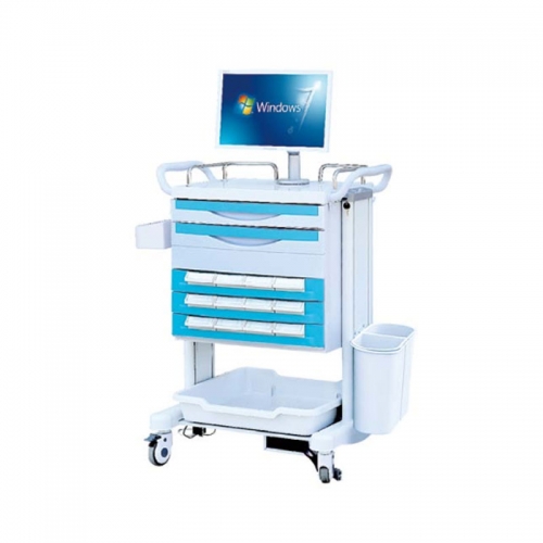 China price professional practical medical trolley with drawers