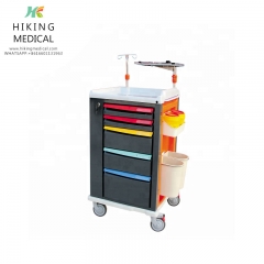 hospital trolley medical equipment cart Luxurious Emergency trolley medical cart