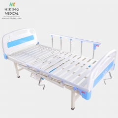 single crank detachable manual folding hospital bed for sale