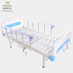 single crank detachable manual folding hospital bed for sale