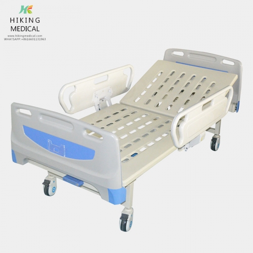 Comfortable Medical Hospital Equipment One Crank Manual Adjustable Clinical Bed