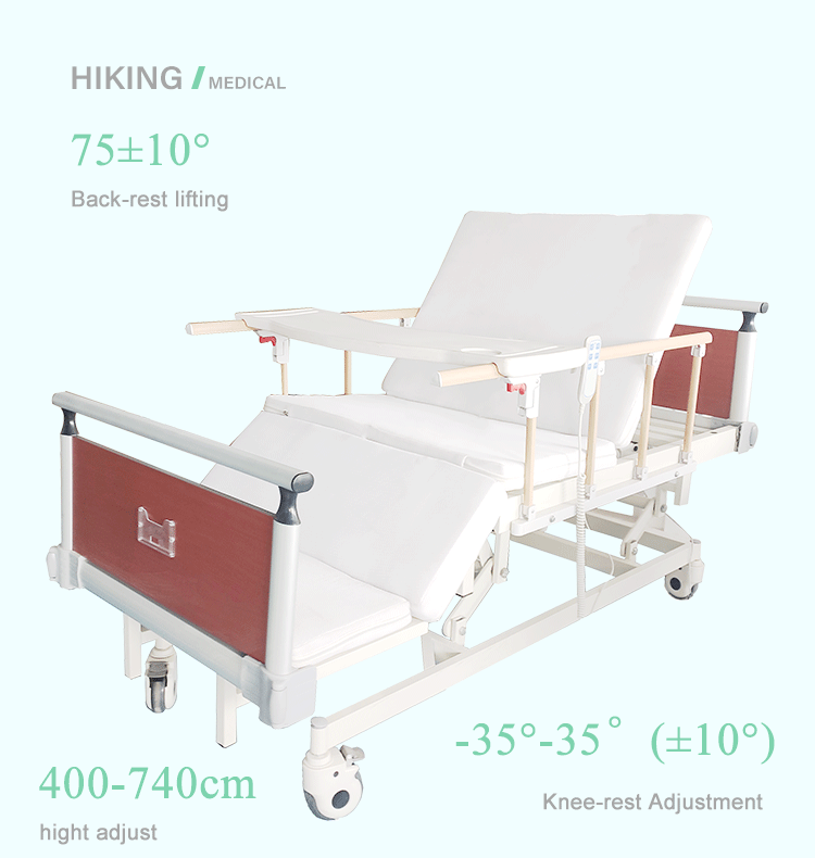 Home Care Medical Adjustable Electric Hospital Bed For Elderly,electric