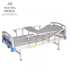 Medical Equipment Folding One Crank Manual Hospital Bed For Patient