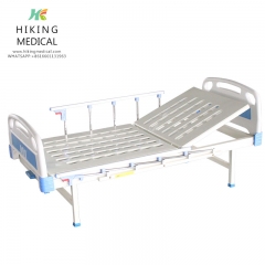 Medical Equipment Folding One Crank Manual Hospital Bed For Patient