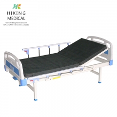 Medical Equipment Folding One Crank Manual Hospital Bed For Patient