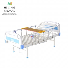 collapsible steel single crank Function Medical Manual Bed For Hospital