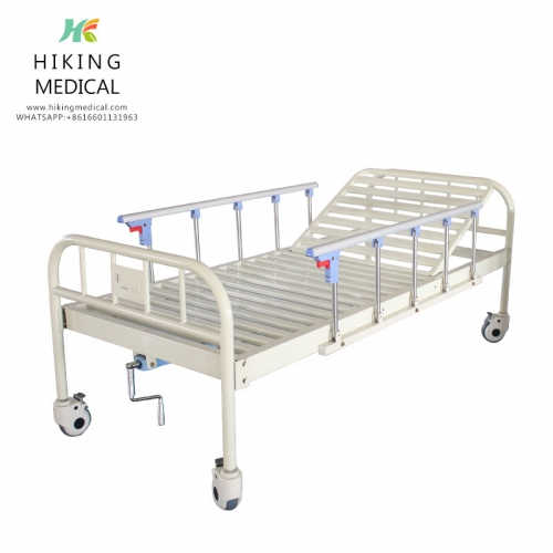 one crank Function Medical Manual Bed For Hospital