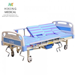 Multifunctional Hospital Nursing Home Use Manual Medical Bed