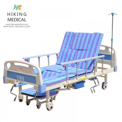 Multifunctional Hospital Nursing Home Use Manual Medical Bed