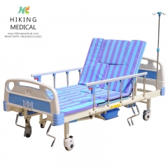 Multifunctional Hospital Nursing Home Use Manual Medical Bed