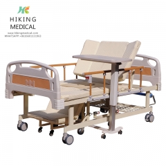 Patient Home Used Rotating Hospital Bed With Mattress