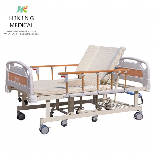 Patient Home Used Rotating Hospital Bed With Mattress