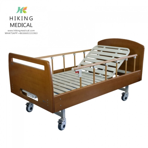 single cranks Multifunctional Medical Hospital Beds For Home Use