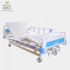 Medical Adjustable Metal Frame Elderly Care Home Hospital Nursing Bed For Disabled