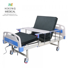 Best selling cheapest manual two functions hospital bed with CE