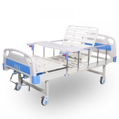 Best selling cheapest manual two functions hospital bed with CE