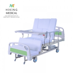 Handicap Automatic Electric Nursing Home Care Bed With Commode