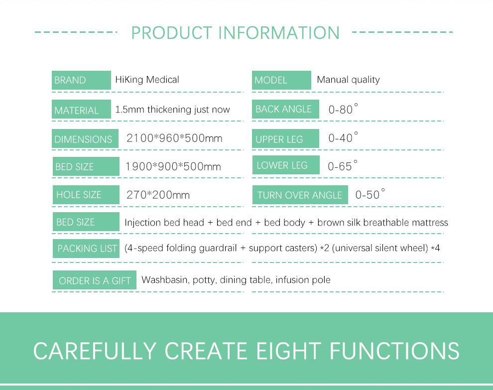 HiKing Medical Hospital bed