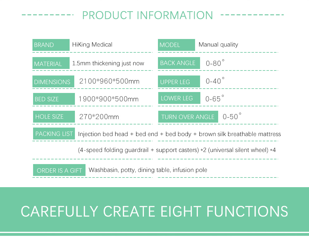 hospital bed HiKing Medical