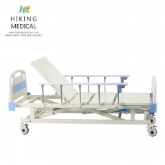 Factory 3 Functional Hospital Nursing Home Medical Three Crank Manual Hospital Beds