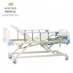 Factory 3 Functional Hospital Nursing Home Medical Three Crank Manual Hospital Beds