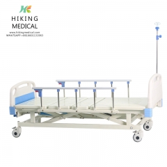 Manual five function ICU hospital bed