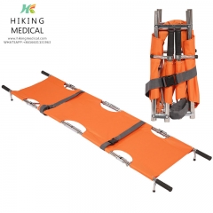 Hot Selling Patient Transport Four-fold Folded Stretcher