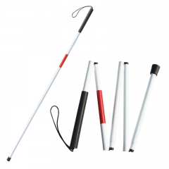 Old people's crutches Old people's crutches Lightweight crutches Four-legged multi-functional crutches Anti-skid crutches Telescopic four-corner crutches