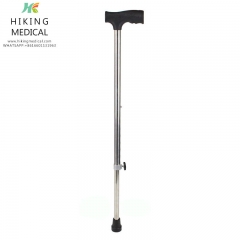 Medical crutches Stainless steel old man one-legged knee crutch and walking cane for elderly