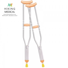Aluminum walking stick crutch