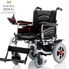 remote Steel Folding Detachable footrest power electric wheelchair