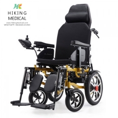 Cheap lightweight folding portable aluminum electric wheelchair