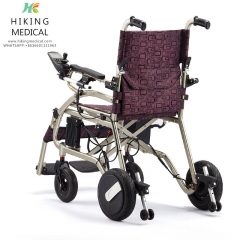 Foldable Luxury folding handicapped electric wheelchair