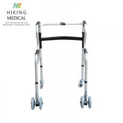 High Quality Aluminum Foldable Standing Frame Walking Aid for handicapped