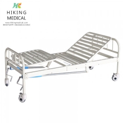 Medical Equipments Cheap Price 2 Cranks Reclining Adjustable Steel Hospital Bed